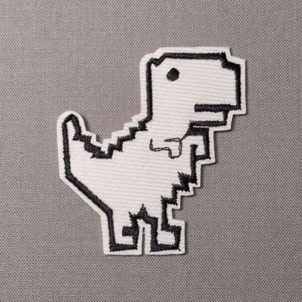 Dinosaur Iron On Patch | Cute Dino Patch